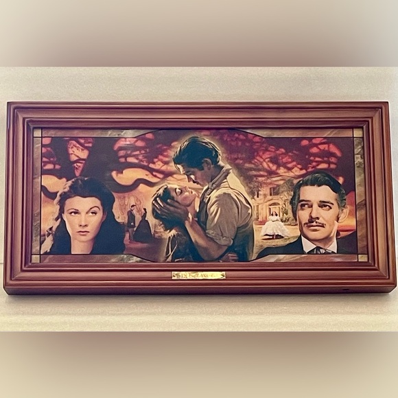 The Bradford Exchange Other - Gone With The Wind Framed Wall Panorama Limited Edition By Bradford Exchange